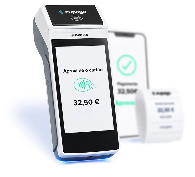 Aceite pagamentos presenciais em loja, em eventos ou em mobilidade.